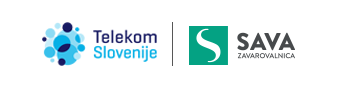 Sava in Telekom Slovenije logo