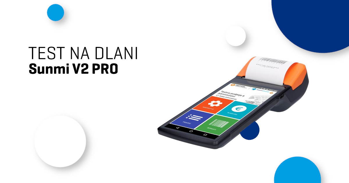Test na dlani: Sunmi V2 PRO