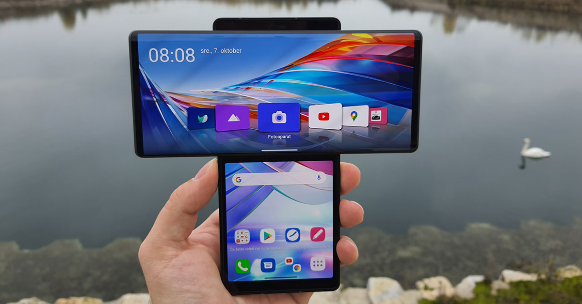 Test na dlani: LG Wing