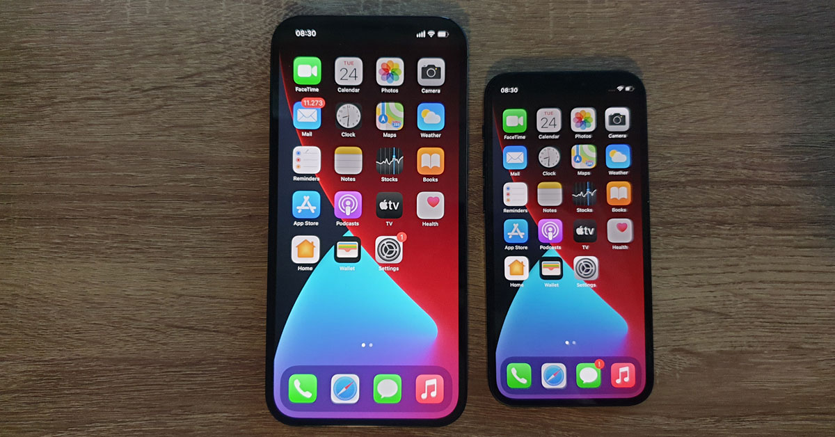 Test na dlani: Apple Iphone 12 Pro Max in 12 Mini